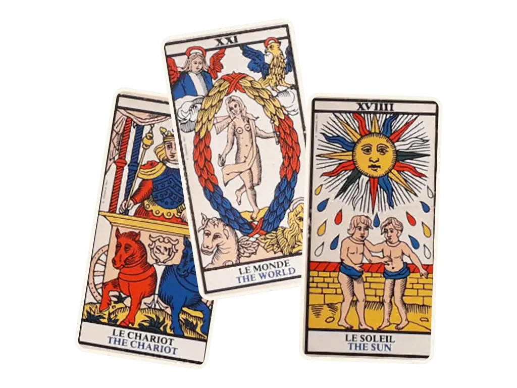 Signification des 22 arcanes majeurs du Tarot de Marseille