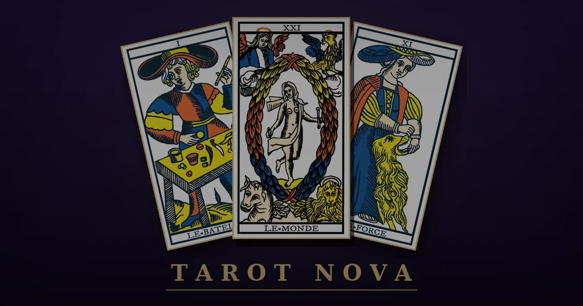 Significado de los 22 arcanos mayores del Tarot de Marsella
