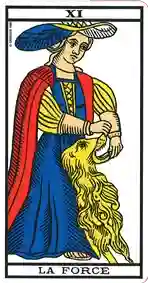 La Force — Tarot de Marseille