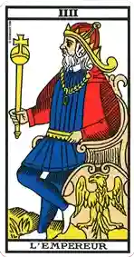 L’Empereur — Tarot de Marseille classique (type Grimaud)