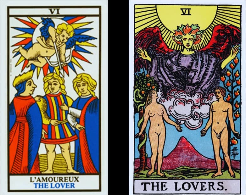 Signification des cartes du tarot en amour
