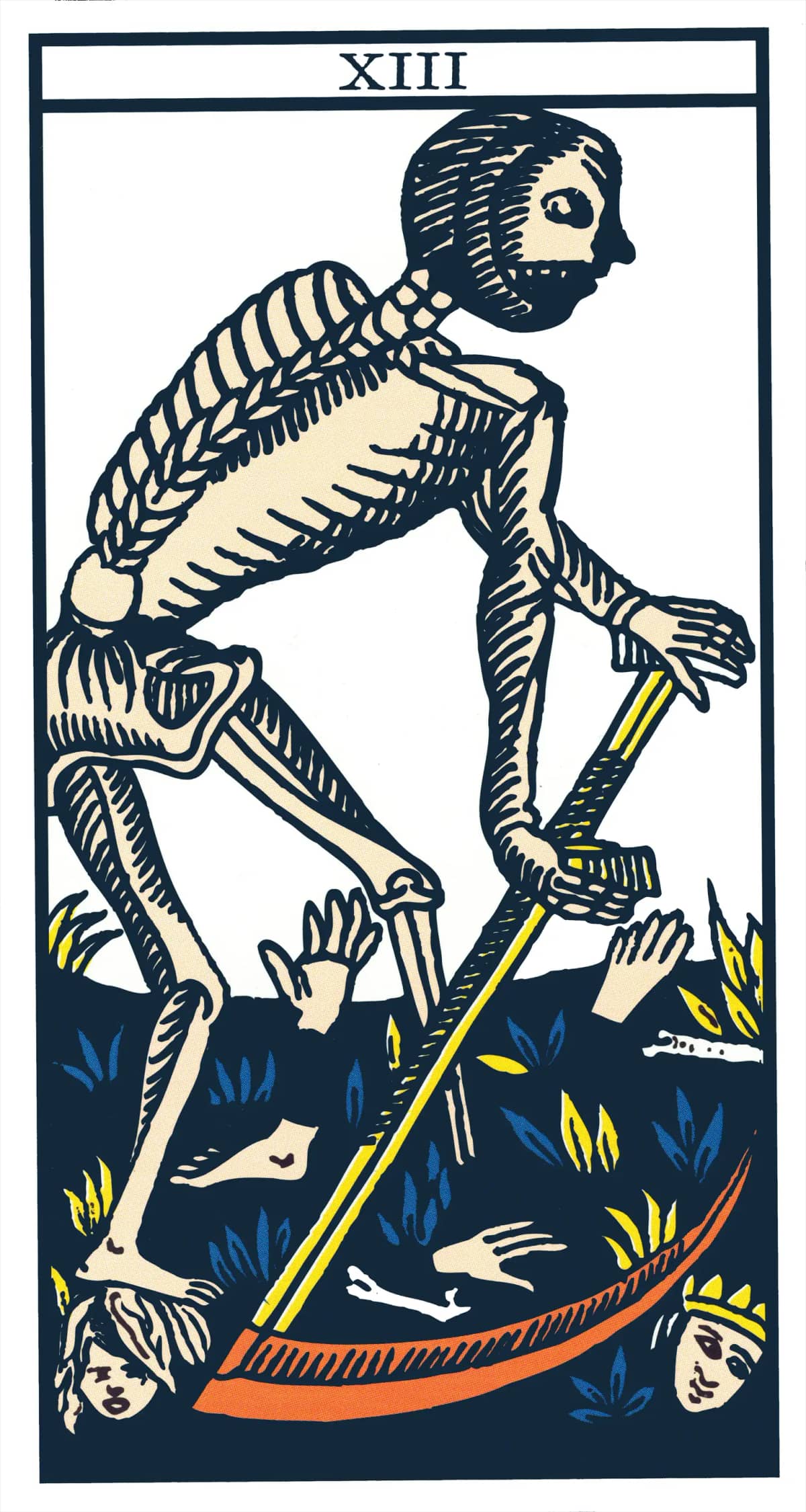 La Lame sans Nom — Tarot de Marseille classique (type Grimaud)