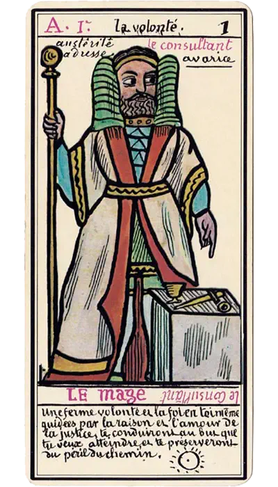 Le Bateleur — Grand Tarot Belline