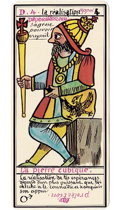 L'Empereur — Grand Tarot Belline