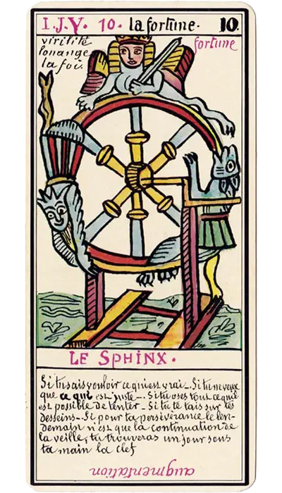 La Roue de Fortune — Grand Tarot Belline