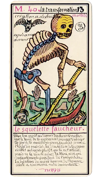 La Lame sans Nom — Grand Tarot Belline