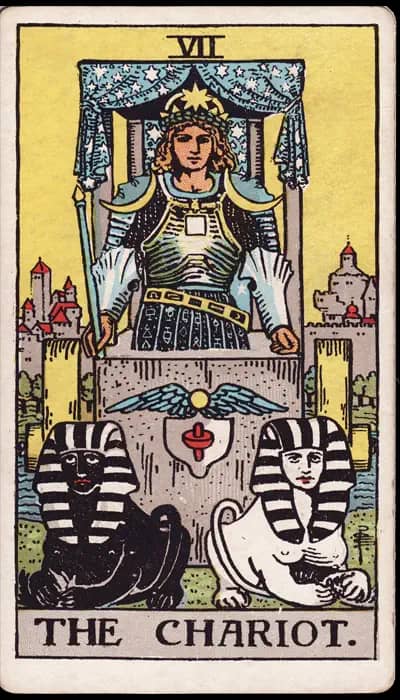 Le Chariot — Tarot Rider-Waite-Smith