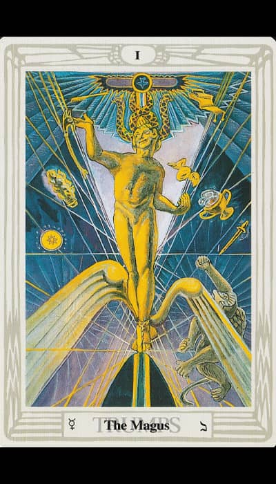 Le Mage — Tarot de Thoth