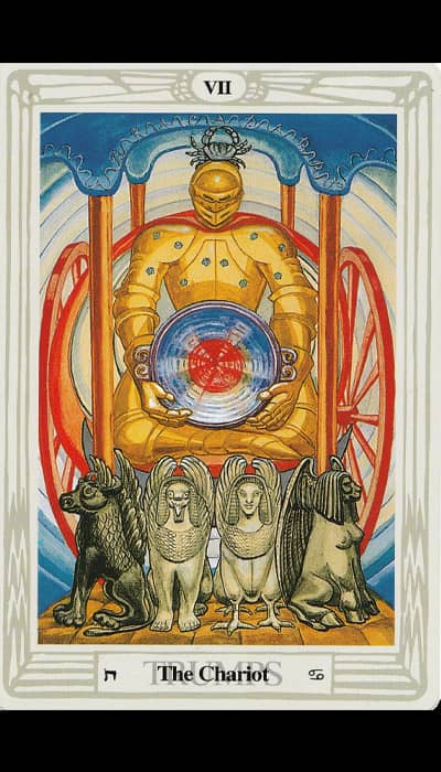 Le Chariot — Tarot de Thoth