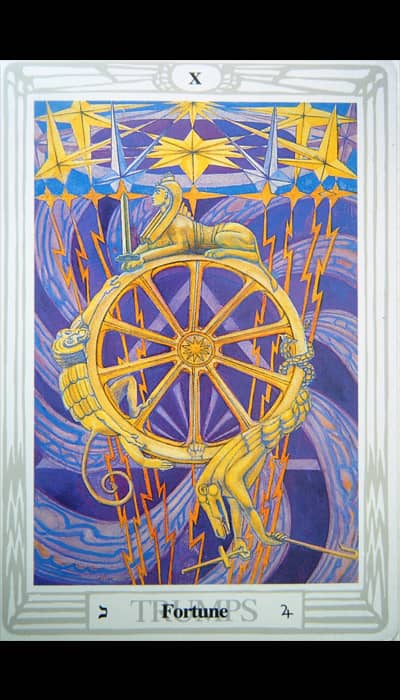 La Fortune — Tarot de Thoth