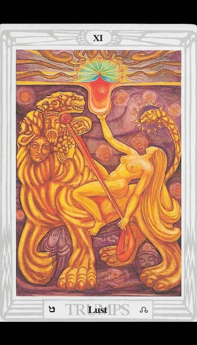 Lust — Tarot de Thoth