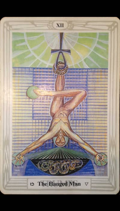 The Hanged Man — Tarot de Thoth
