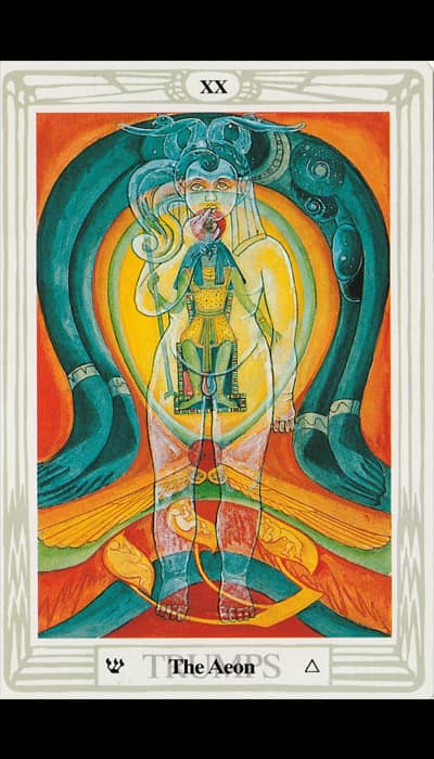 The Aeon — Tarot de Thoth